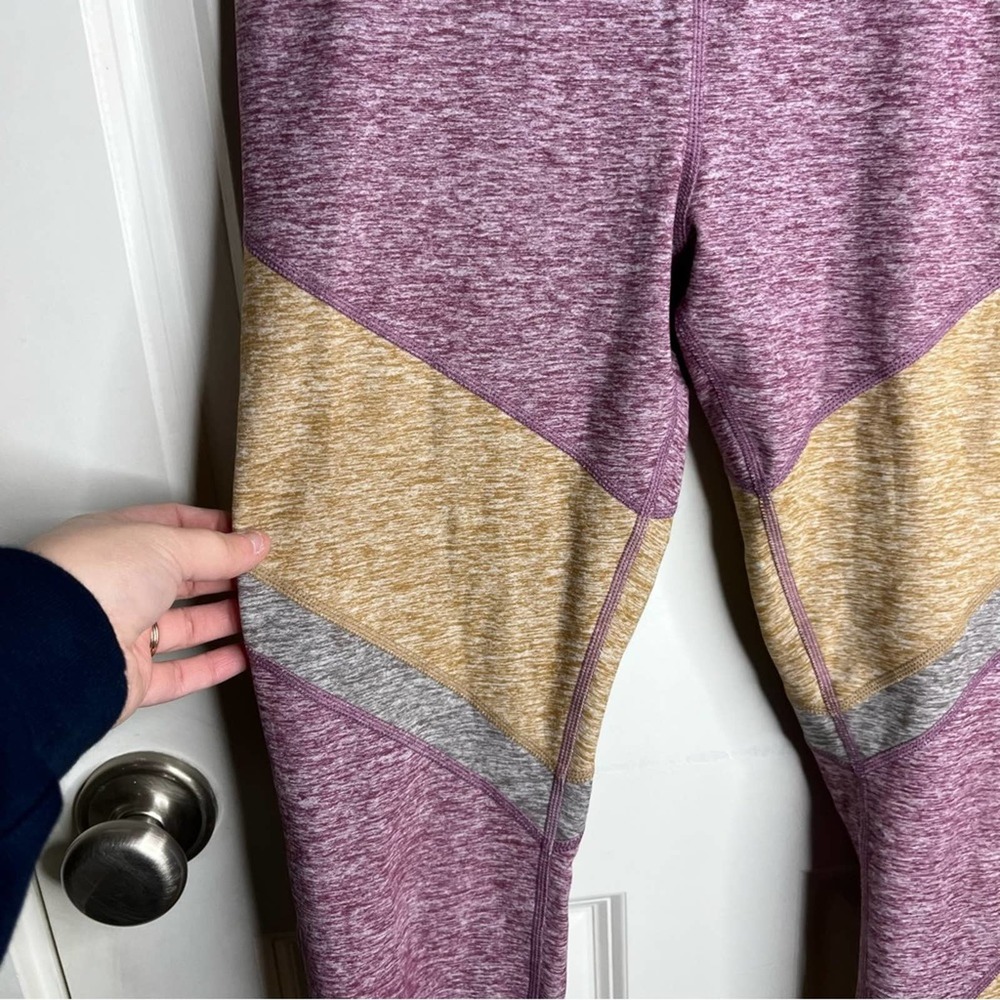 ALO Yoga Pink and Yellow Leggings - Picture 4 of 8